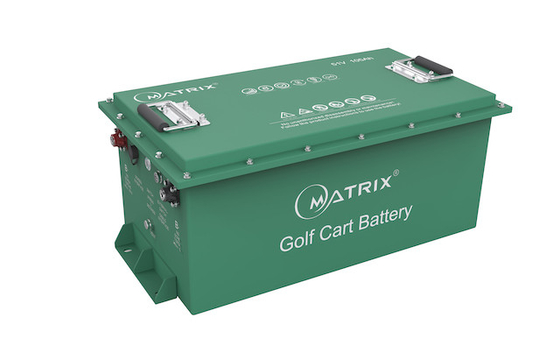 取り替えのリチウム イオン電池の105Ah 48Vのゴルフ カート電池の低下