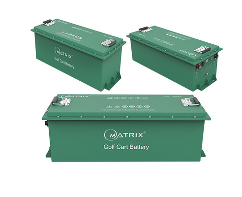 IP67のマトリックスからのゴルフ カートのための100AH 72Vのリチウム電池のパック