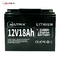 CCTV電池12v深い周期12.8v 18ahの長い生命Lifepo4リチウム電池のパック