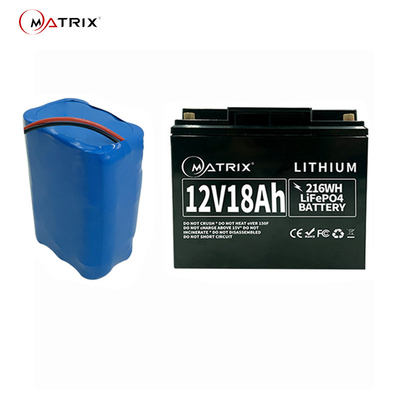 エネルギー蓄積12.8 V 18ahのリチウム太陽UPS CCTVのための深い周期電池4S3P